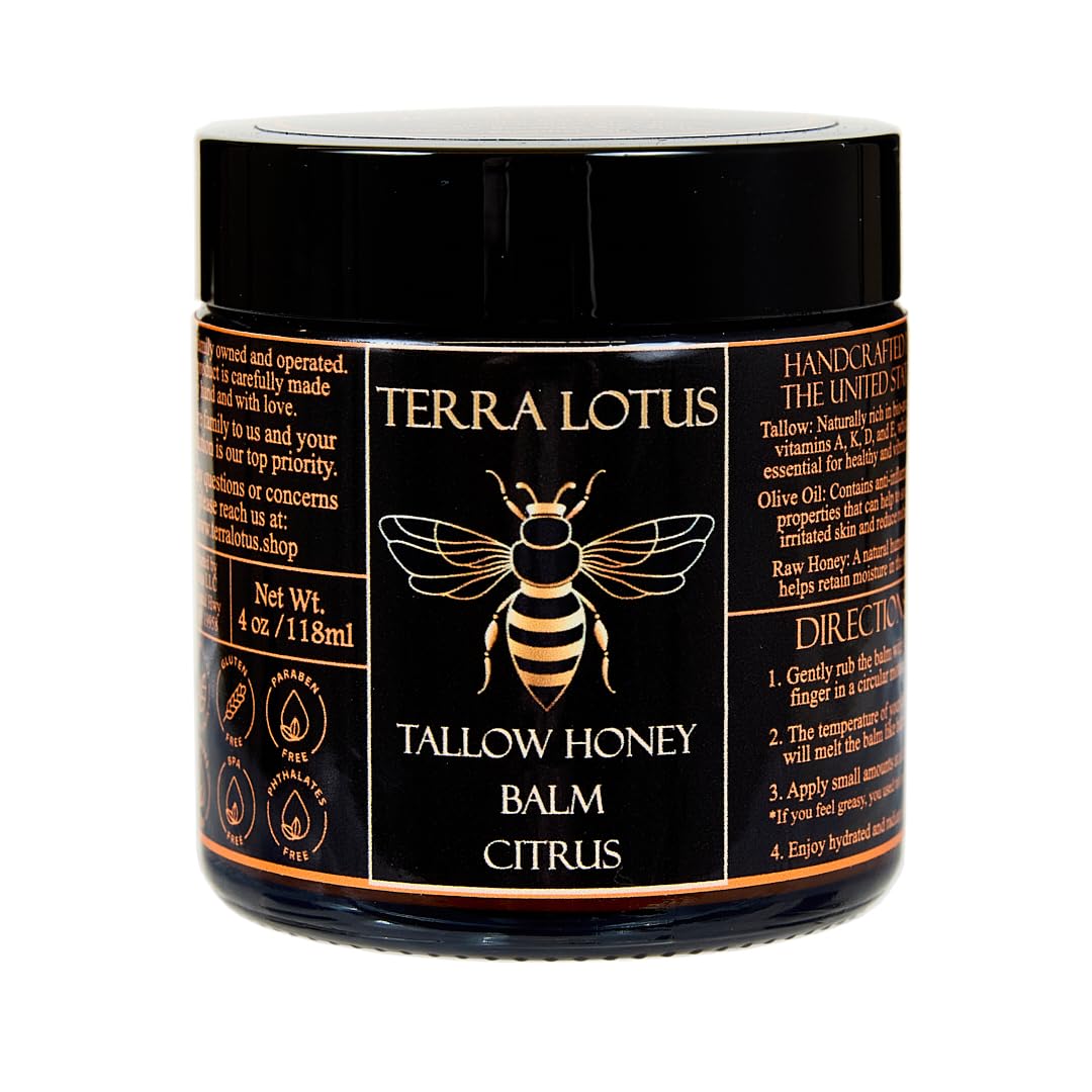 TERRA LOTUS-Organic Tallow Honey Balm