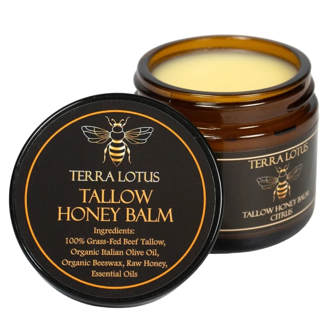 TERRA LOTUS-Organic Tallow Honey Balm