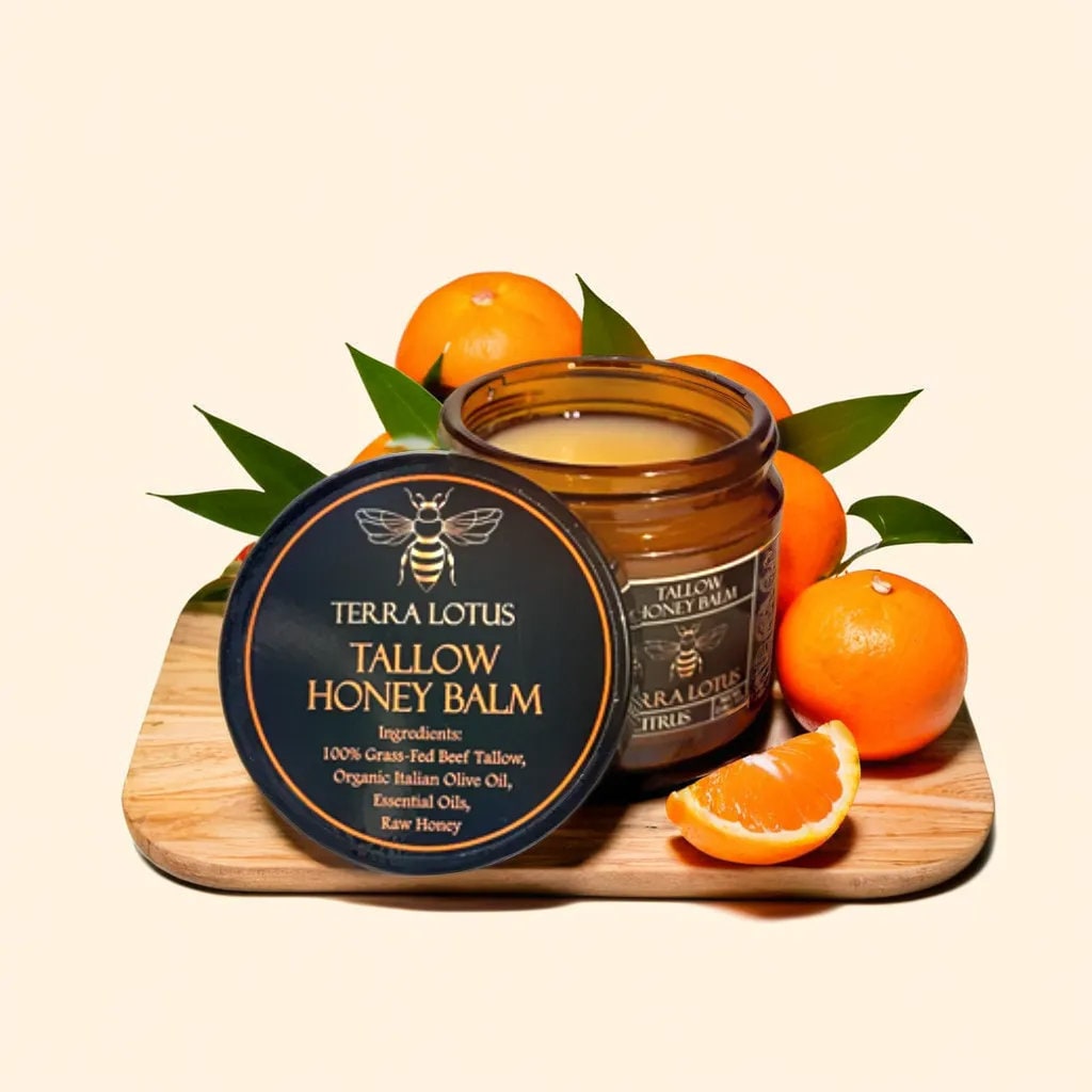 TERRA LOTUS-Organic Tallow Honey Balm